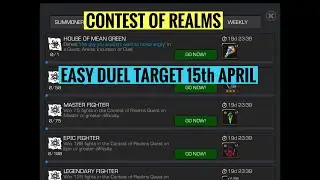 House of mean green easy duel target| mcoc