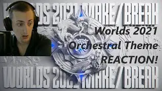 IT KEEPS GETTING BETTER! | Worlds 2021 Orchestral Theme [Reaction!]