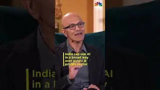 Microsoft CEO Satya Nadella On AI-Driven Indian Economy | N18S  | CNBC TV18