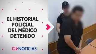 EL HISTORIAL policial del m&eacute;dico detenido tras golpear a conductor en Iquique - CHV Noticias