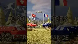 Switzerland vs France: Ground Forces &ndash; Tanks, Armored Vehicles and Soldiers Compared! #army
