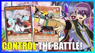 SLOWER CONTROL GAMES?! | Rush Duel Links Deck Profile: Celestial Warriors!!