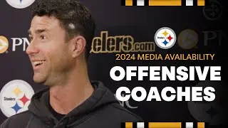 Steelers Offensive Coach Media Availability (Oct. 30) | Pittsburgh Steelers