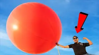 We Try Worlds Biggest Balloon - Super Big Big Big Size Monster Balloon