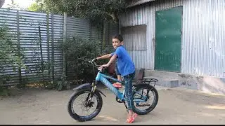 Айман купил новый велосипед 🥰. Видеоблоги SAIMON Life