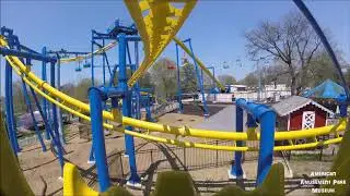 Dutch Wonderland's Merlin's Mayhem coaster POV