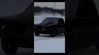 ⛄️ DRAG RACING IN THE SNOW #subscribe #car #fixed #100 #dream ##youtub ##shorts #newvideo ❄️