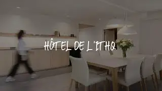 H&ocirc;tel de l'ITHQ Review - Montreal , Canada