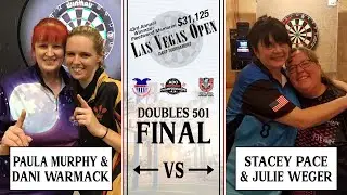 Paula Murphy & Dani Warmack vs Stacey Pace & Julie Weger | Women's Doubles 501 | Las Vegas Open