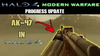 Halo 4 Modern Warfare: AK47 Weapon Showcase