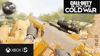 Call Of Duty Cold War Xbox Series S Gameplay | 60 FPS | COLLATERAL