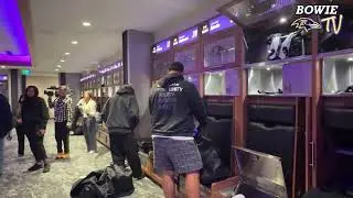 Baltimore Ravens End of Season Locker Cleanout #ravensflock