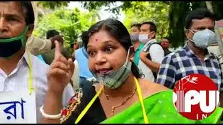 10323 Teacher slammed Left and BJP Govt both for their Terminations.