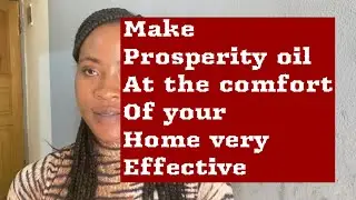 How to make prosperity oil #usa #spirituality #uk #canada