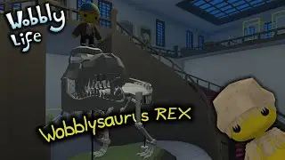 Мы восстанавливаем Wobblysaurus Rex и открываем костюм T Rex Bones (Wobbly Life)