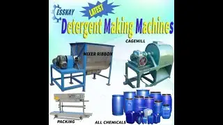 Mixer | Cage Mill | Detergent Powder|  Making and |Packing Machines|  +919584776611 Rkshori