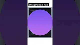 String Buffer in Java ✨🔥