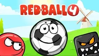 RED BALL 4 КРАСНЫЙ ШАРИК Часть 3 МРАЧНАЯ ФАБРИКА прохождение ВИДЕО игры game