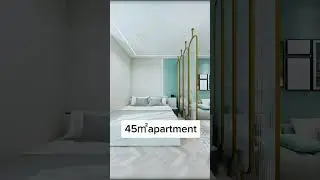 45 Square meter apartment, #Home Design #House Design #Stylish World