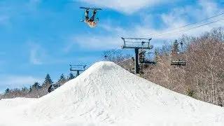 SLUSHY SPRING SNOWBOARDING at CARINTHIA PARKS FEBRUARY 2018