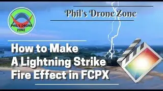 How to make a Lightning fire effect in FCPX - Beginners tutorial - Final Cut Pro X effects made easy