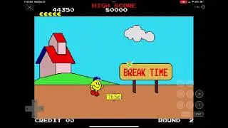 Namco Arcade Pac-Land Longplay World 1984 Finale The End!