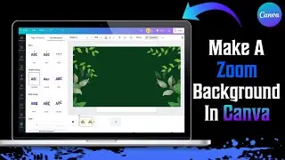 How To Make A Zoom Background In Canva