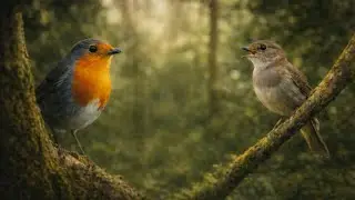 Forest Birds & Nightingales | 1 Hour Relaxing Nature Sounds for Sleep & Focus