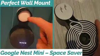 Wall Mount for Google Home Mini - Tidy Wall Mount Holder Outlet Mount for Mini Google Gen 1&2