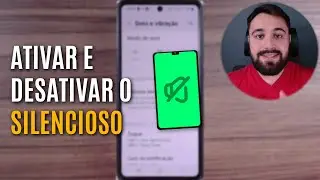 COMO ATIVAR E DESATIVAR O MODO SILENCIOSO DO CELULAR