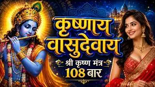 LIVE | KRISHANAYA VASUDEVAYA | Concentration, Focus, Will| POWERFUL Krishna Mantra for Inner Peace