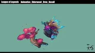 Leagues of Legends Elderwood Ornn Animation 2020