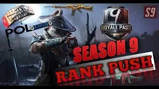 PUBG MOBILE Season 9 Rank Push Stream (Mobile)