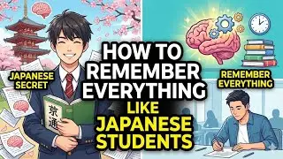 How To Remember EVERYTHING Like The Japanese Students
