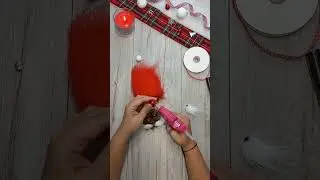 DIY Christmas elf-dwarf with pine cones #diy #ideas #christmas #crafts #handmade #tutorial #shorts