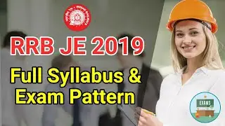 RRB JE Syllabus and Exam Pattern 2019 &ndash; Check Now