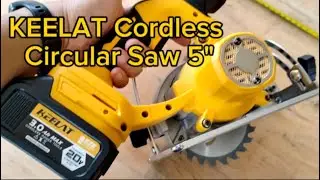 Review Keelat Cordless Circular Saw 5
