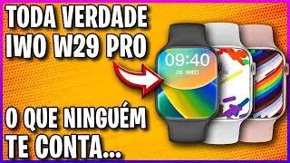 Réplica Apple Watch Series 9 😱 TODA a VERDADE sobre o Smartwatch IWO W29 PRO NFC!