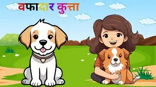 वफादार कुत्ता | faithful dog |Animal Story in Hindi for Kids |kids moral |bed time|Facelesstory29