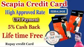 Scapia Credit Card life time free with  Apply Process details Tamil 2025 @Tech and Technics
