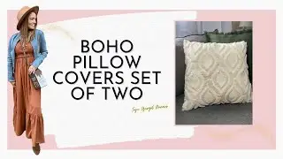 Boho pillow covers set of two review