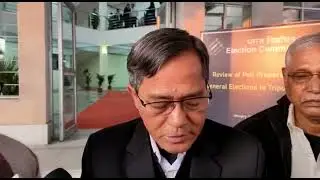 Full bench of ECI arrived Agartala to assess poll preparedness & held meetings with parties.