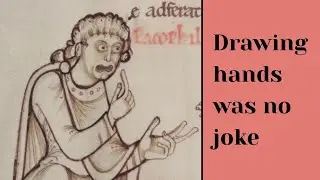 Ugly hands in medieval manuscripts