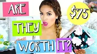 New 2016-2017 Erin Condren Planners! ARE THEY WORTH IT? | Belinda Selene