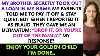 My Brother Secretly Took Out a Loan in My Name, My Parents Told Me to Pay It Off & Stay Quiet. But