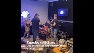 Tapedeck (Heroez) All-Stars at Mike Scarlett Benefit