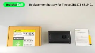 Replacement battery for Tineco ZB1873-6S1P-01 21.6V 2500mAh 6 Cells