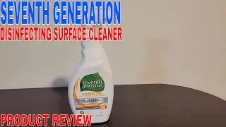 ✅  Seventh Generation Disinfecting Multi Surface Cleaner  🔴