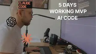 I Built a Working MVP in 5 Days Using AI (Full Process)