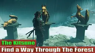 Ghost of Yotei Find a Way Through The Forest Puzzle Guide (The Kitsune)